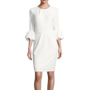 Betsy & Adam Bell sleeve sheath
